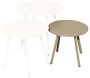Table basse de jardin en acier Massai 40 cm - PRL-1456