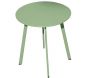 Table basse de jardin en acier Massai 45 cm