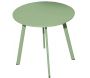 Table basse de jardin en acier Massai 40 cm