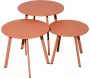 Table basse de jardin en acier Massai 50 cm - 46,90