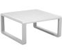 Table basse de jardin en aluminium 80x80 cm Tonio