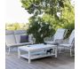 Table basse de jardin élévatrice en aluminium Butterfly - PRL-1575