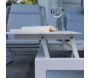 Table basse de jardin élévatrice en aluminium Butterfly - 659