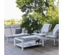 Table basse de jardin élévatrice en aluminium Butterfly - PROLOISIRS