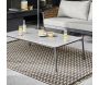 Table basse de jardin plateau céramique Ambiance - PRL-1564