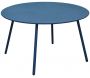 Table basse jardin ronde en acier Rio 70 cm