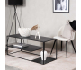 Table basse en métal 120 x 50 x 50 cm Staal - VENTURE HOME