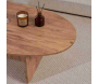 Table basse ovale en aggloméré Orba - 6