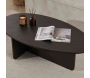 Table basse ovale en aggloméré Orba - 99,90