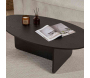 Table basse ovale en aggloméré Orba - 5