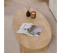 Table basse ovale en aggloméré Orba - 7
