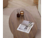 Table basse ovale en aggloméré Orba - 7
