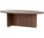 Table basse ovale en aggloméré Orba