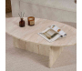 Table basse ovale en aggloméré Orba - 5