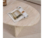 Table basse ovale en aggloméré Orba - 6