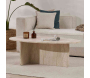 Table basse ovale en aggloméré Orba - 8