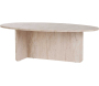 Table basse ovale en aggloméré Orba