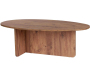Table basse ovale en aggloméré Orba
