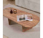 Table basse ovale en aggloméré Ovalis - 6