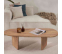 Table basse ovale en aggloméré Ovalis - 8