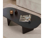 Table basse ovale en aggloméré Ovalis - 6