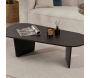 Table basse ovale en aggloméré Ovalis - 7