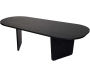 Table basse ovale en aggloméré Ovalis - 109