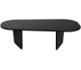 Table basse ovale en aggloméré Ovalis