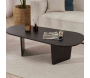 Table basse ovale en aggloméré Ovalis - HANAH HOME