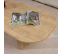 Table basse ovale en aggloméré Ovalis - 5
