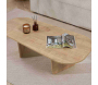 Table basse ovale en aggloméré Ovalis - 6