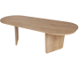 Table basse ovale en aggloméré Ovalis - 109
