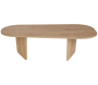 Table basse ovale en aggloméré Ovalis