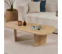 Table basse ovale en aggloméré Ovalis - HANAH HOME
