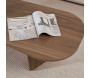 Table basse ovale en aggloméré Ovalis - 5