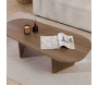 Table basse ovale en aggloméré Ovalis - 6