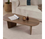 Table basse ovale en aggloméré Ovalis - 7