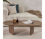 Table basse ovale en aggloméré Ovalis - 8