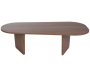 Table basse ovale en aggloméré Ovalis
