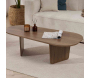 Table basse ovale en aggloméré Ovalis - HANAH HOME