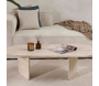 Table basse ovale en aggloméré Ovalis - 8