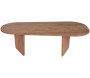 Table basse ovale en aggloméré Ovalis