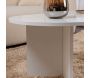 Table basse ovale en aggloméré Sable - 6