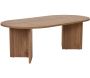Table basse ovale en aggloméré Sable