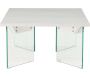 Table basse 120 x 80 cm pieds en verre Ester - 229
