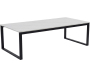 Table basse 120 x 60 cm en pierre frittée Estelle