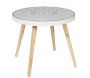 Table basse plateau arabesque 50 cm
