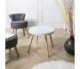 Table basse plateau arabesque 50 cm - THE HOME DECO FACTORY
