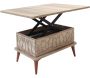 Table basse avec plateau modulable Ada - 5