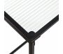 Table basse plateau en verre texturé Rosa - 48,90